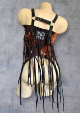 Load image into Gallery viewer, RAVAGEUR STORM - *Ready to Ship* UK 8-10/US 4-6/EU 36-38 Bleached Black Multi Way Distressed Skirt/Top