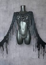 Carica l'immagine nel visualizzatore di Gallery, ALICE - *Ready to Ship* Black Wasteland Top UK 6-8/US 2-4/EU 34-36