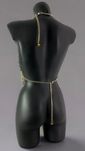Load image into Gallery viewer, BATHSHEBA - Gold Metal Breastplate Corset
