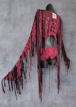 Load image into Gallery viewer, POISON - *Ready to Ship* Maroon & Black Wasteland Set - UK 6-10/US 2-6/EU 34-38