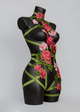 Cargar imagen en el visor de la galería, DIONYSIA - Embroidered Flower Bodycage