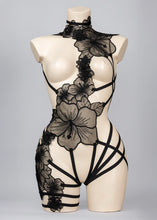 Load image into Gallery viewer, BLACK OPIUM - Sheer Organza Bodycage