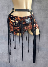 Charger l'image dans la galerie, RAVAGEUR STORM ll - *Ready to Ship* UK 8-12/US 4-8/EU 36-40 Bleached Black Multi Way Distressed Skirt/Top