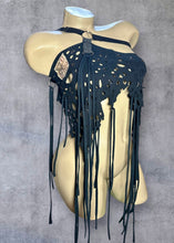 Load image into Gallery viewer, RAVAGEUR - Black Multi Way Distressed Skirt/Top