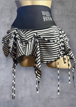 Load image into Gallery viewer, ZILLA - *Ready to Ship* Black & White Stripe Handkerchief Skirt UK 6-8/US 2-4