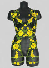 Cargar imagen en el visor de la galería, PERSEPHONE DAWN - Golden Lace Goddess Bodycage