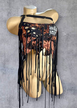 Charger l'image dans la galerie, RAVAGEUR STORM ll - *Ready to Ship* UK 8-12/US 4-8/EU 36-40 Bleached Black Multi Way Distressed Skirt/Top