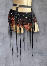 Load image into Gallery viewer, RAVAGEUR STORM - *Ready to Ship* UK 6-10/US 2-6/EU 34-38 Bleached Black Multi Way Distressed Skirt/Top