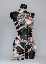 Load image into Gallery viewer, SUGAR PONY - Pastel Pink Mesh Lace Top