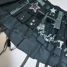 Load image into Gallery viewer, WANDERING STAR - UK 10/US6 Reworked Denim Mini #O011
