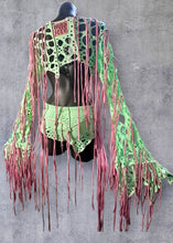 Load image into Gallery viewer, WATERMELON SUGAR HIGH - Mint & Pink Wasteland Rave Set *Made to order*