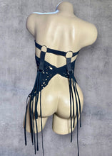 画像をギャラリービューアに読み込む, RAVAGEUR - Black Multi Way Distressed Skirt/Top