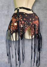 Load image into Gallery viewer, RAVAGEUR STORM - *Ready to Ship* UK 8-10/US 4-6/EU 36-38 Bleached Black Multi Way Distressed Skirt/Top