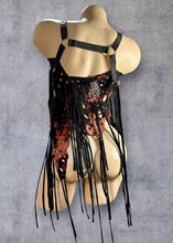 Load image into Gallery viewer, RAVAGEUR STORM - *Ready to Ship* UK 6-10/US 2-6/EU 34-38 Bleached Black Multi Way Distressed Skirt/Top