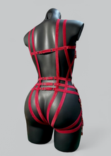 Load image into Gallery viewer, BLOOD COUNTESS - Couture Beaded Lace Bodycage