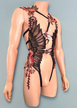 Load image into Gallery viewer, WINGS OF DESIRE - Lovebirds Lace Bodycage