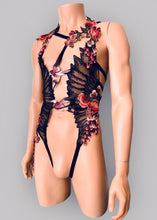 Load image into Gallery viewer, WINGS OF DESIRE - Lovebirds Lace Bodycage