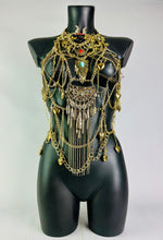Cargar imagen en el visor de la galería, MYZINNYA - Couture Gold Bodychain
