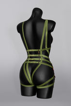 Carica l'immagine nel visualizzatore di Gallery, FORBIDDEN - *Made to Order* Tropical Lace Goddess Bodycage