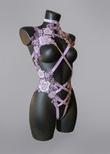 Load image into Gallery viewer, KASSIOPI - Lilac Sequin Beaded Bodycage