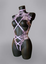 Load image into Gallery viewer, KASSIOPI - Lilac Sequin Beaded Bodycage