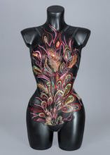 Load image into Gallery viewer, KUJAKU - Sequin Embroidered Peacock Bodycage