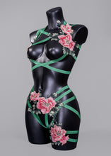 Load image into Gallery viewer, Original Sin - Tropical Cage Bralette