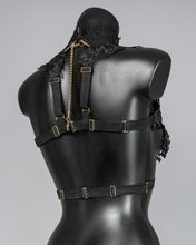 Load image into Gallery viewer, Sacred Heart - Sequin Lace Harness &amp; Fringed Epaulettes
