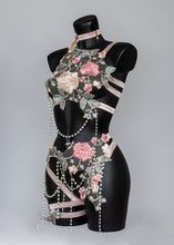 Load image into Gallery viewer, SUGAR PONY - Pastel Pink Mesh Lace Top