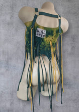 Cargar imagen en el visor de la galería, TOXIC AVENGER - *Ready to Ship* UK 8-12/US 4-8/EU 36-40 Bleached Teal Multi Way Distressed Skirt/Top