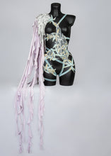 Load image into Gallery viewer, MISTBORN - *Made to Order* Delicate Beaded Bodycage & Floaty Shoulder Piece