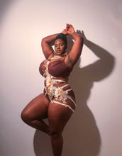 Load image into Gallery viewer, SOLSTICE MOON - Golden Goddess Bodycage