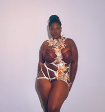 Load image into Gallery viewer, SOLSTICE MOON - Golden Goddess Bodycage