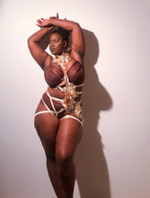 Load image into Gallery viewer, SOLSTICE MOON - Golden Goddess Bodycage