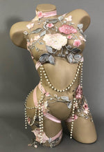 Load image into Gallery viewer, SUGAR PONY - Pastel Pink Mesh Lace Top