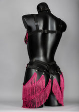 Load image into Gallery viewer, INDIANA - Fringed Lace Shimmy Briefs & Shelf Bra Set