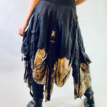 Load image into Gallery viewer, *RTS DARK IN LOVE - Gothic Grunge Dark Fairycore Skirt U.K. 6-8
