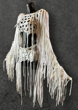 Cargar imagen en el visor de la galería, CRYSTAL CASTLES - *Ready to Ship!* White Wasteland Set with rhinestones UK 12-16/US 8-12
