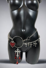 Load image into Gallery viewer, OPEN YOUR HEART - Multi-Way Hip Belt Bodychain
