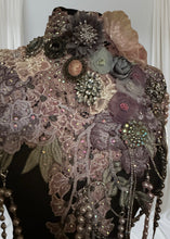 Load image into Gallery viewer, ZINYA - Vintage Lace &amp; Crystal Collar
