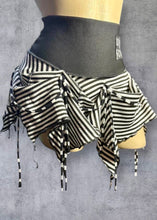 Load image into Gallery viewer, ZILLA - *Ready to Ship* Black &amp; White Stripe Handkerchief Skirt UK 6-8/US 2-4
