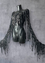 Cargar imagen en el visor de la galería, XENA - *Ready to Ship* Black Wasteland Top UK 8-10/US 4-6
