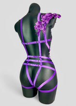 Load image into Gallery viewer, HALKIDIKI - Purple Flower Bodycage
