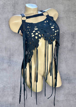 Load image into Gallery viewer, RAVAGEUR - Black Multi Way Distressed Skirt/Top
