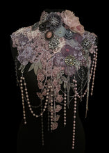 Load image into Gallery viewer, ZINYA - Vintage Lace &amp; Crystal Collar
