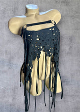 Load image into Gallery viewer, RAVAGEUR - Black Multi Way Distressed Skirt/Top
