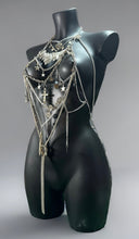 Load image into Gallery viewer, ZIMAYA - Silver Bodychain Harness
