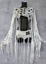 Load image into Gallery viewer, ZIZEE - *Made to order* Distressed Wasteland Fringe Set
