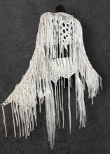 Cargar imagen en el visor de la galería, CRYSTAL CASTLES - *Ready to Ship!* White Wasteland Set with rhinestones UK 12-16/US 8-12
