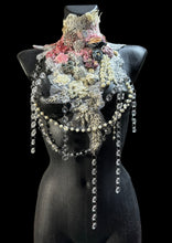 Load image into Gallery viewer, OCEANS OF TIME - Heirloom Couture Lace Collar
